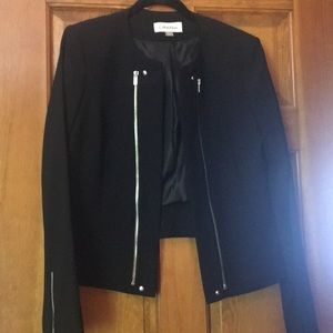 Calvin Klein Jackets & Coats - Calvin Klein Blazer with zipper details Calvin Klein Jackets & Coats - Calvin Klein Blazer with zipper details